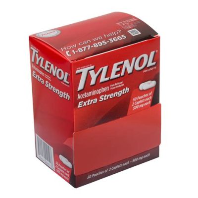 can you take tylenol with food poisoning